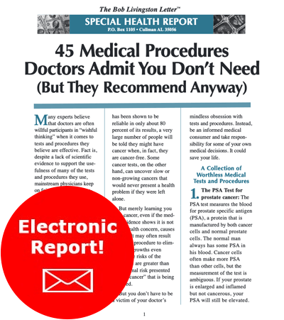 Electronic Report: 45 Medical Procedures Doctors Admit